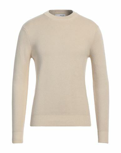 Selected Homme Man Sweater Beige Organic cotton Cover