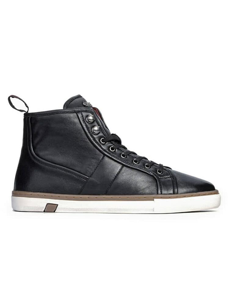 Carlos Santana Men's Otis High Top Leather Sneakers - Black Cover