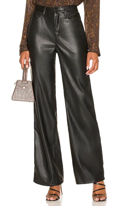 AFRM Dawson Wide Leg Pant in Black Cover