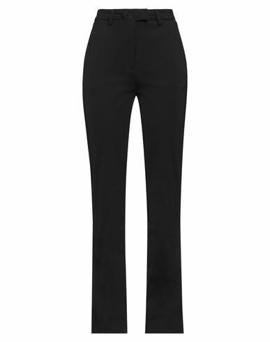 Cristinaeffe Woman Pants Black Polyester, Elastane Cover