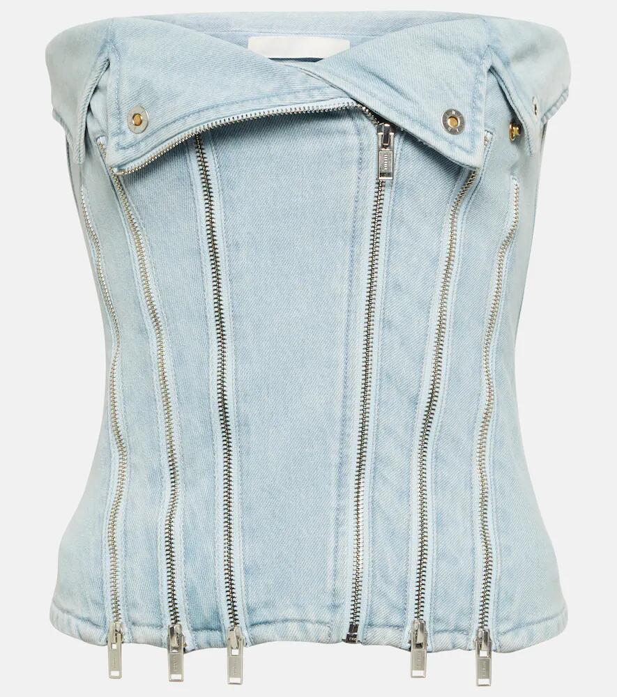 Dion Lee Denim corset Cover