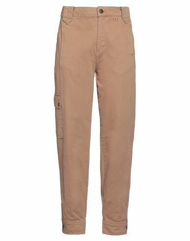 Twinset Woman Jeans Camel Cotton Cover