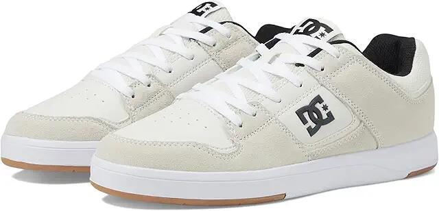 DC Cure Casual Low Top Skate Shoes Sneakers (Cream) Men's Shoes Cover