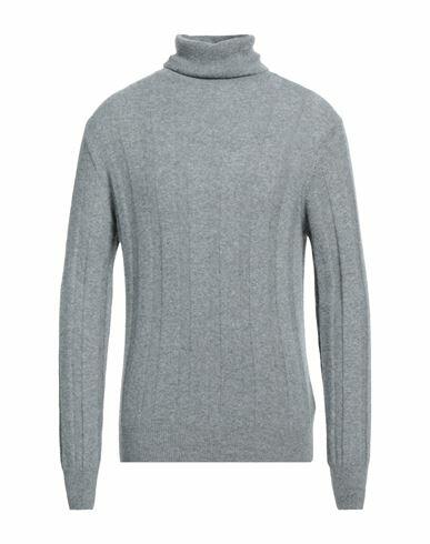 N. o.w. Andrea Rosati Cashmere Man Turtleneck Grey Wool, Viscose, Cashmere, Nylon Cover