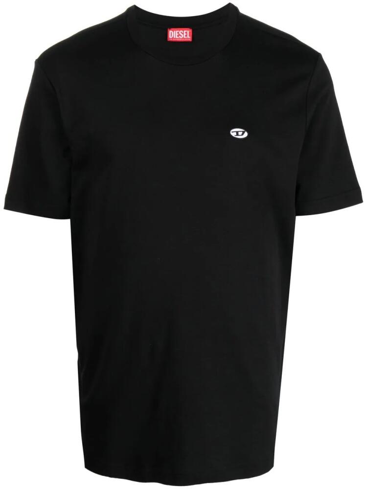 Diesel T-Just-Doval-PJ cotton T-shirt - Black Cover