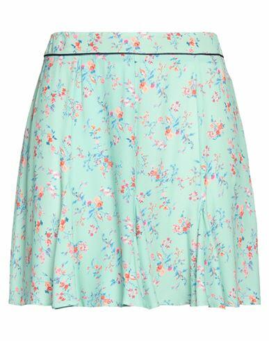 Silvian Heach Woman Mini skirt Light green Viscose Cover