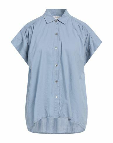 Crossley Woman Shirt Light blue Cotton Cover