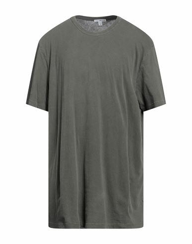 James Perse Man T-shirt Grey Cotton Cover