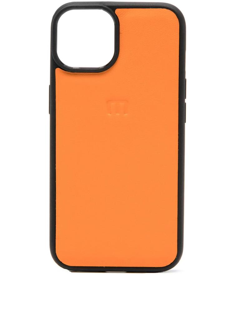 Manokhi x Maff iPhone 14 case - Orange Cover