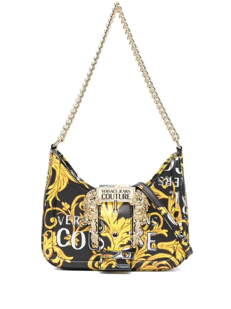 Versace Jeans Couture Couture-print shoulder bag - Black Cover