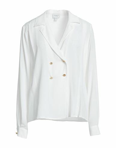 Giambattista Valli Woman Shirt White Acetate, Silk Cover