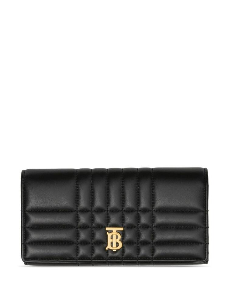 Burberry Lola quilted leather wallet - Black Cover