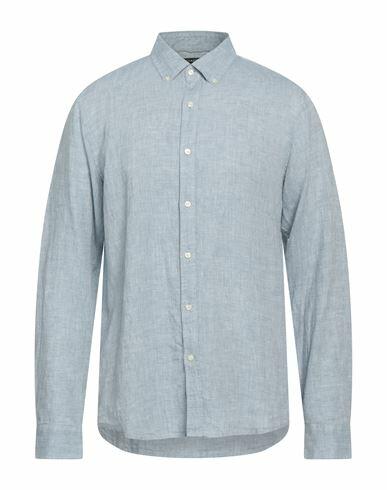 Michael Kors Mens Man Shirt Light blue Linen Cover