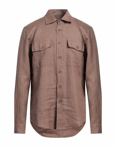 Messagerie Man Shirt Cocoa Hemp, Cotton, Elastane Cover