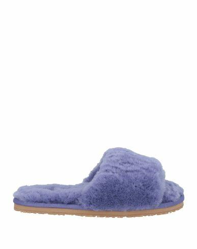 Mou Woman Sandals Lilac Shearling Cover