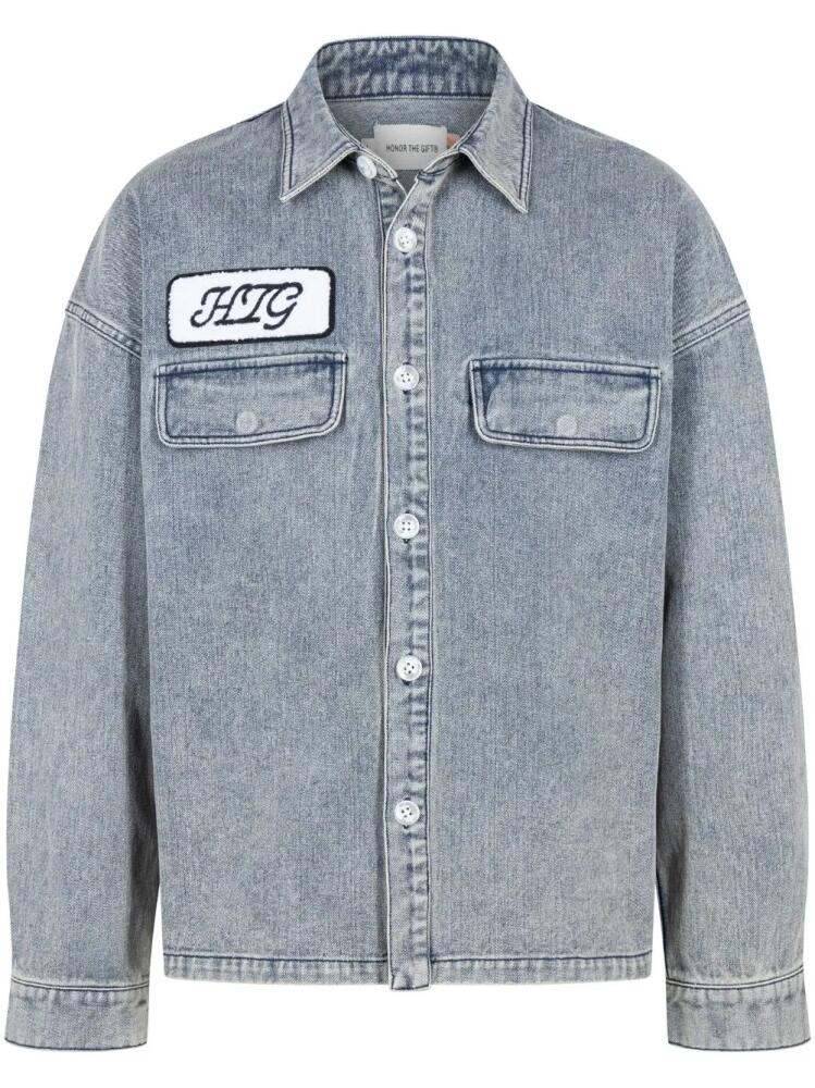 Honor The Gift HTG® Work denim shirt - Blue Cover