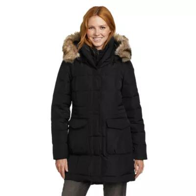 Eddie Bauer Women's Yukon Classic Down Parka Cover