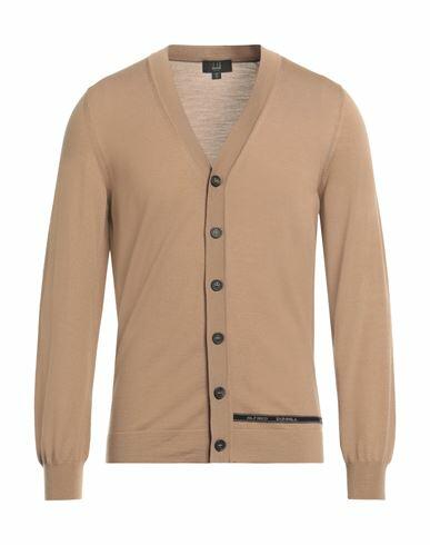 Dunhill Man Cardigan Camel Merino Wool Cover