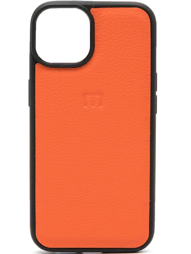 Manokhi x Maff iPhone 14 case - Orange Cover