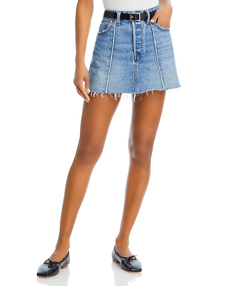 Levi's Recrafted Icon Denim Mini Skirt Cover