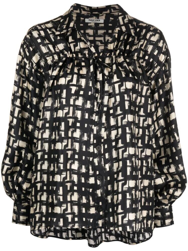 Max & Moi Lua silk blouse - Black Cover