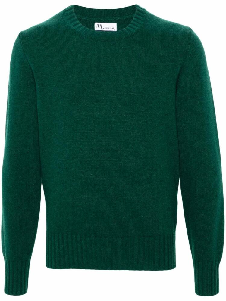 Doppiaa round-neck sweater - Green Cover