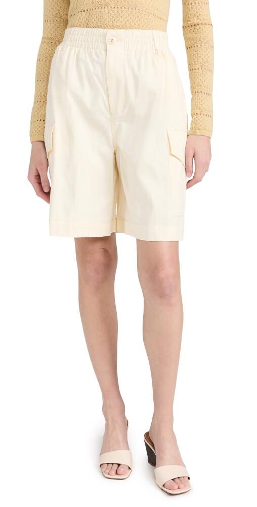 Sea Karina Cotton Shorts Cream Cover