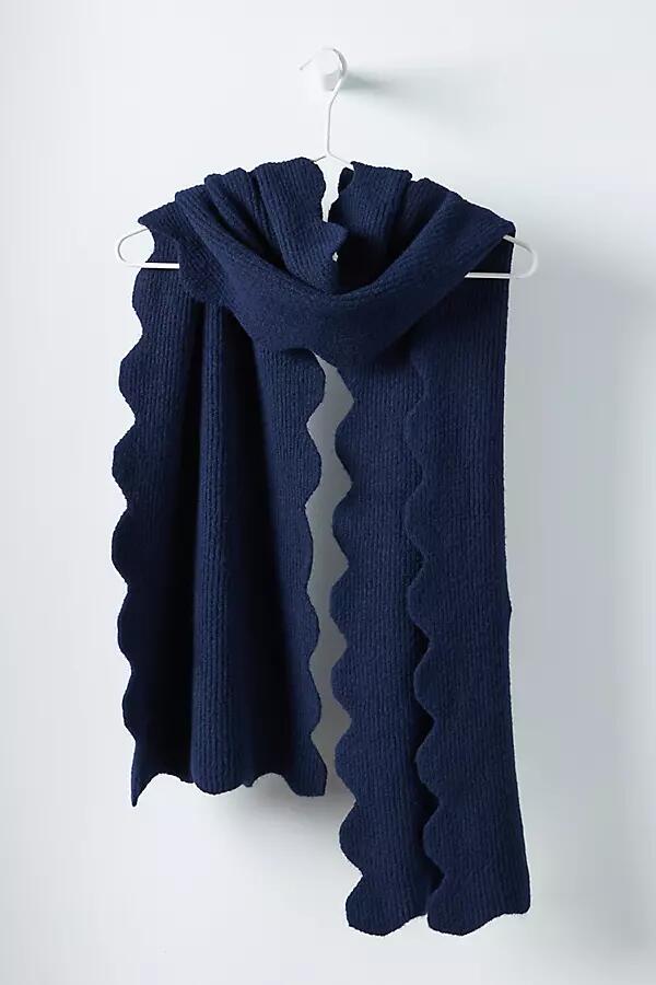 Maeve Scallop-Edge Scarf Cover