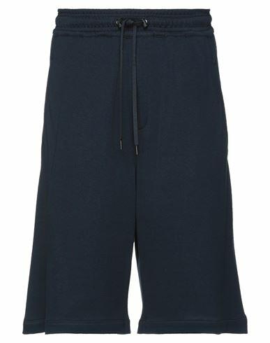 Neil Barrett Man Shorts & Bermuda Shorts Midnight blue Viscose, Polyamide, Elastane Cover