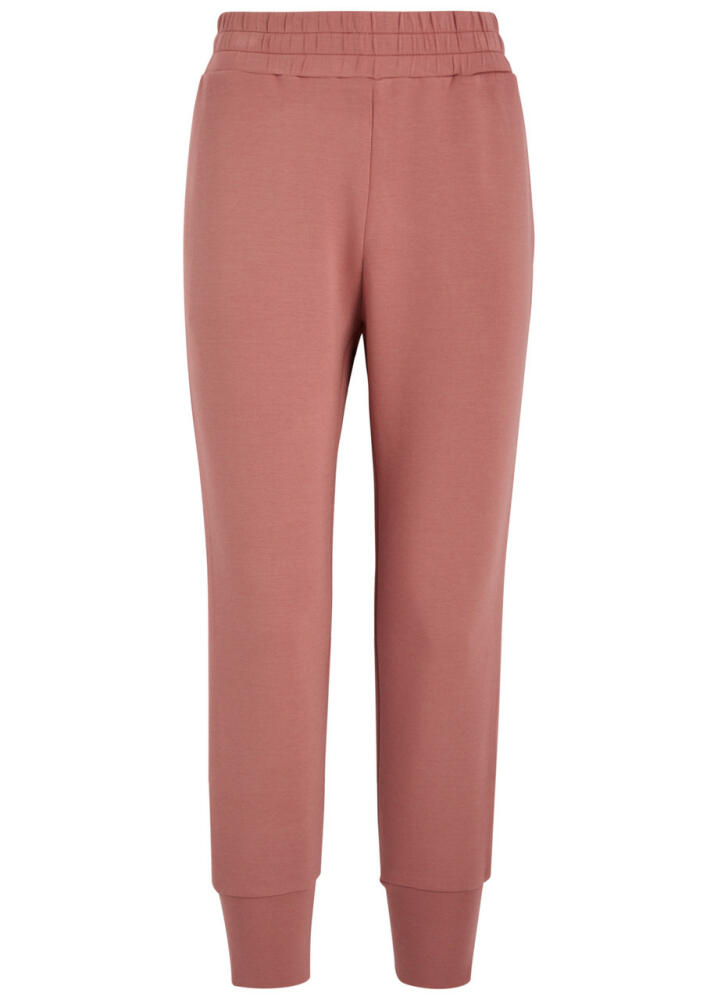 Varley The Slim Cuff Stretch-jersey Sweatpants - Rose Cover