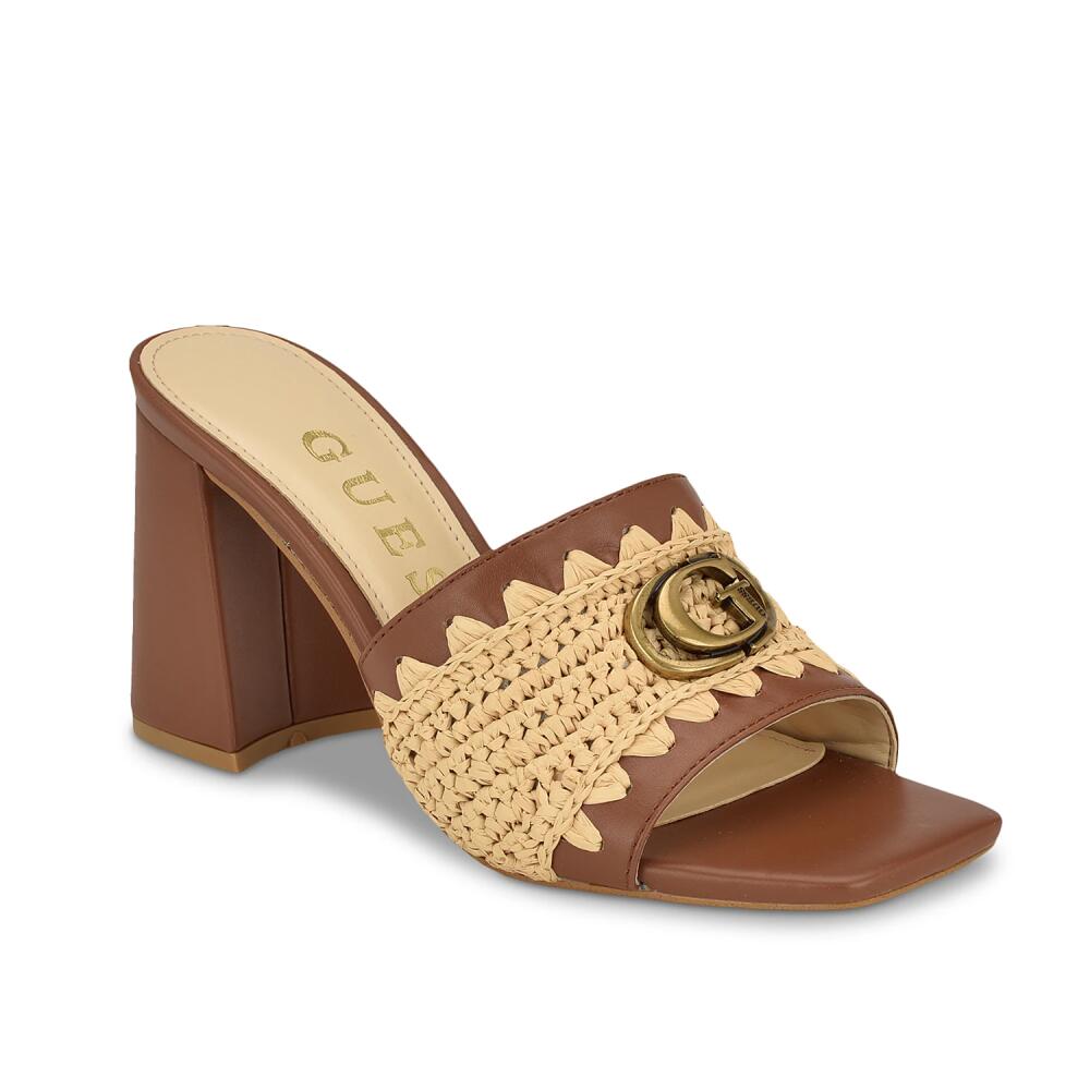 Guess Gellian Sandal | Women's | Light Beige Cover