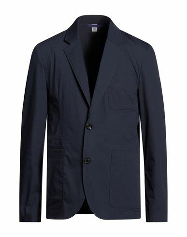 Ps Paul Smith Man Blazer Navy blue Cotton, Nylon, Elastane Cover