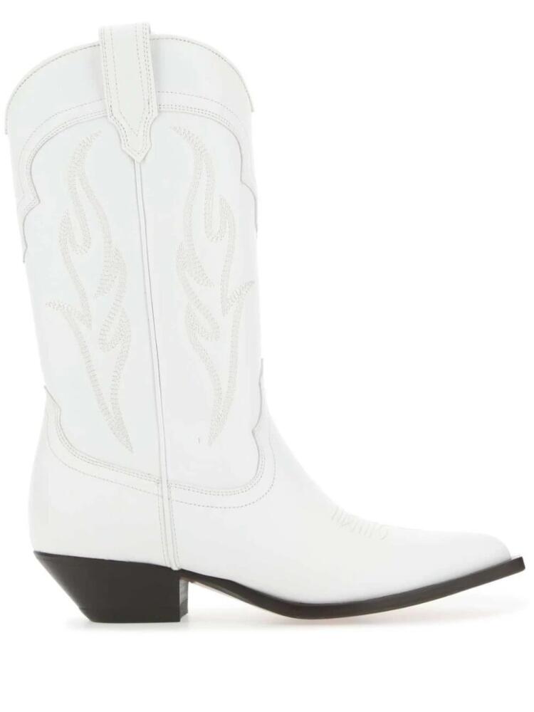 Sonora 40mm Santa Fe cowboy boots - White Cover