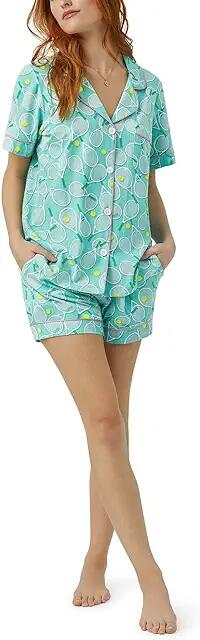 Bedhead PJs Short Sleeve Shorty Set (Tennis Club) Women's Pajama Sets Cover