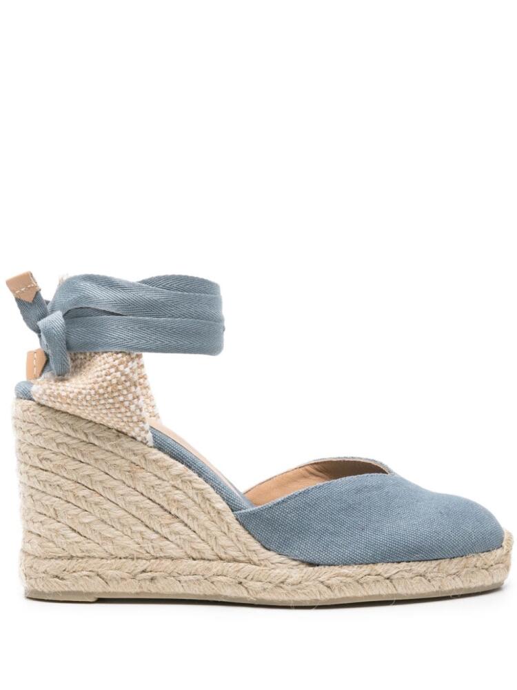 Castañer Chiara 110mm wedge espadrilles - Blue Cover