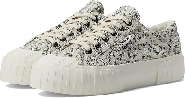 Superga 2631 stripe platform jacquard animalier (Multicolor) Women's Shoes Cover