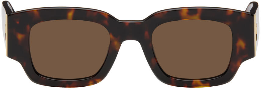 AMI Paris Brown Classical Ami De Cœur Sunglasses Cover