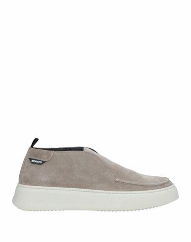 Antony Morato Man Sneakers Khaki Soft Leather Cover