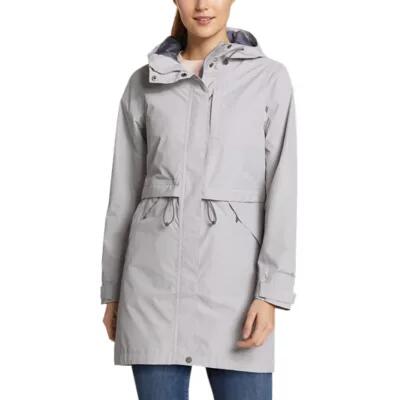 Eddie Bauer Women's Rainfoil Trench Cover