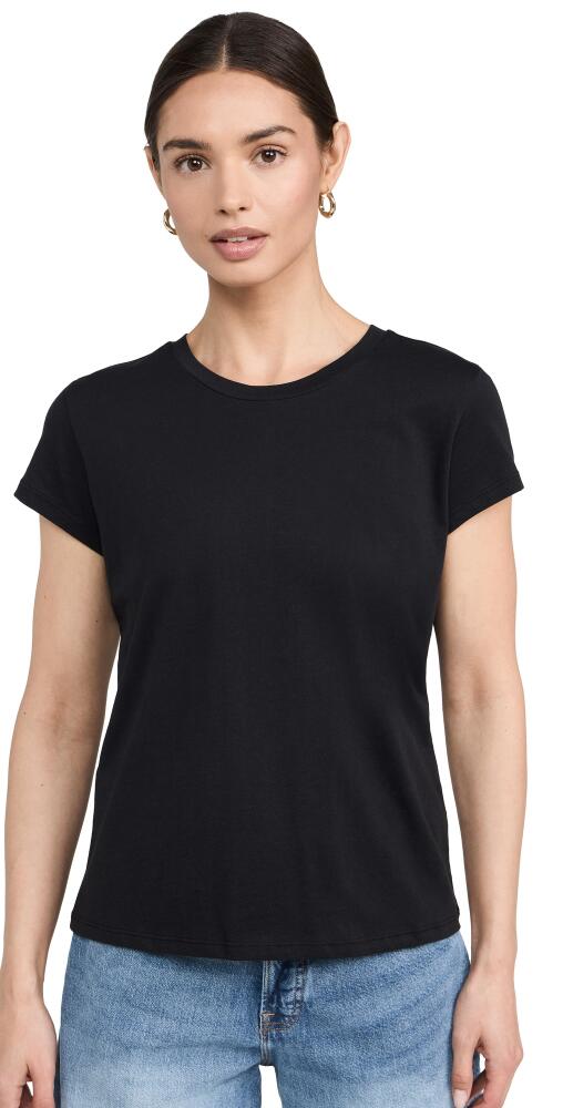 Goldie Organic Classic Crew Tee Black Cover