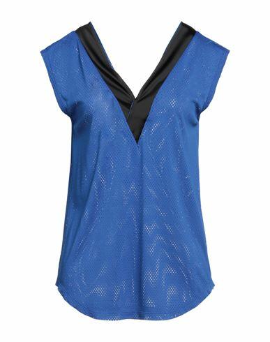 Golden Goose Woman Top Blue Polyester Cover