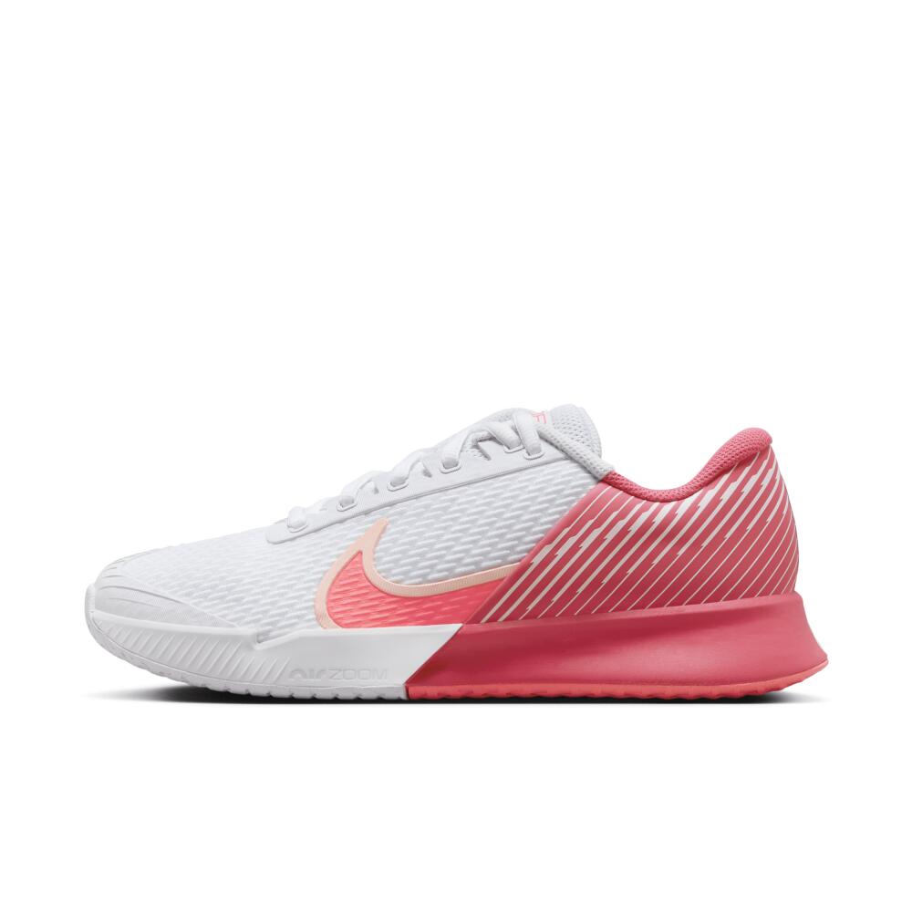 Nike Women's Court Air Zoom Vapor Pro 2 Hard Court Tennis Shoes in White Cover