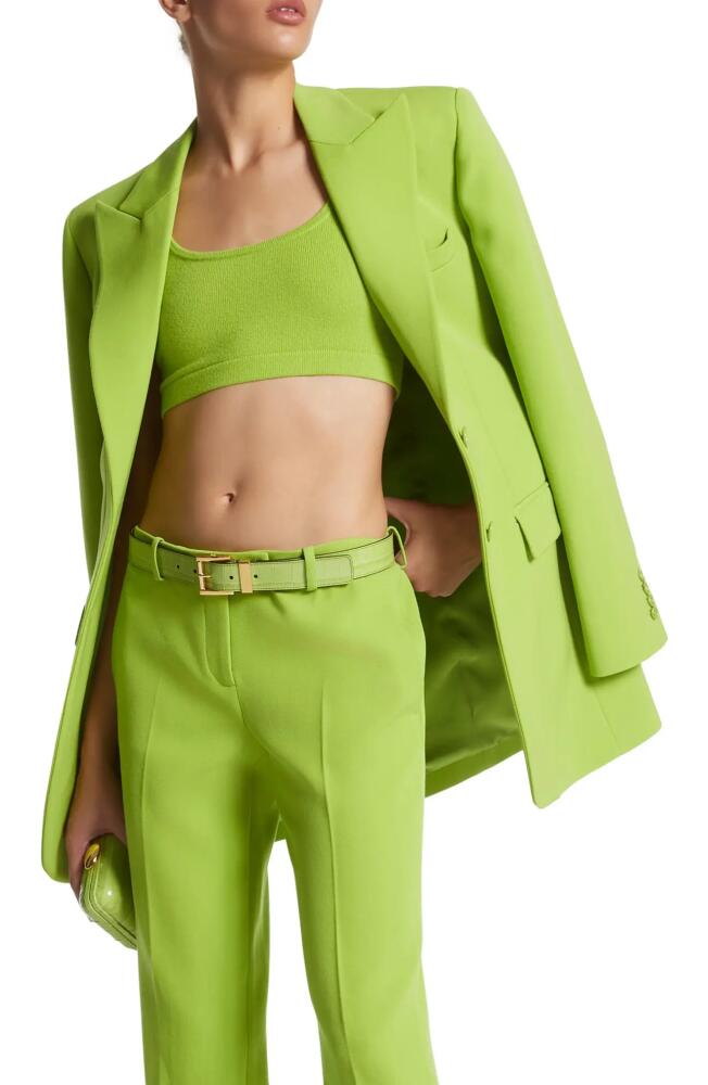 Michael Kors Collection Cashmere Crop Sweater Tank in 301 Lime Cover