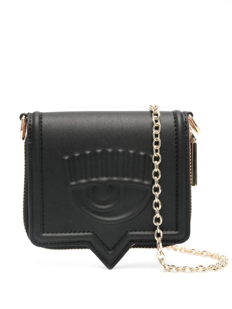 Chiara Ferragni Eyelike-motif wallet - Black Cover