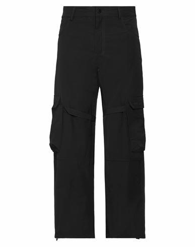 44 Label Group Man Pants Black Polyester, Cotton Cover