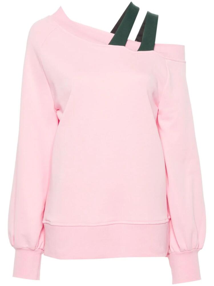 Ioana Ciolacu Sonia drop-shoulder sweatshirt - Pink Cover