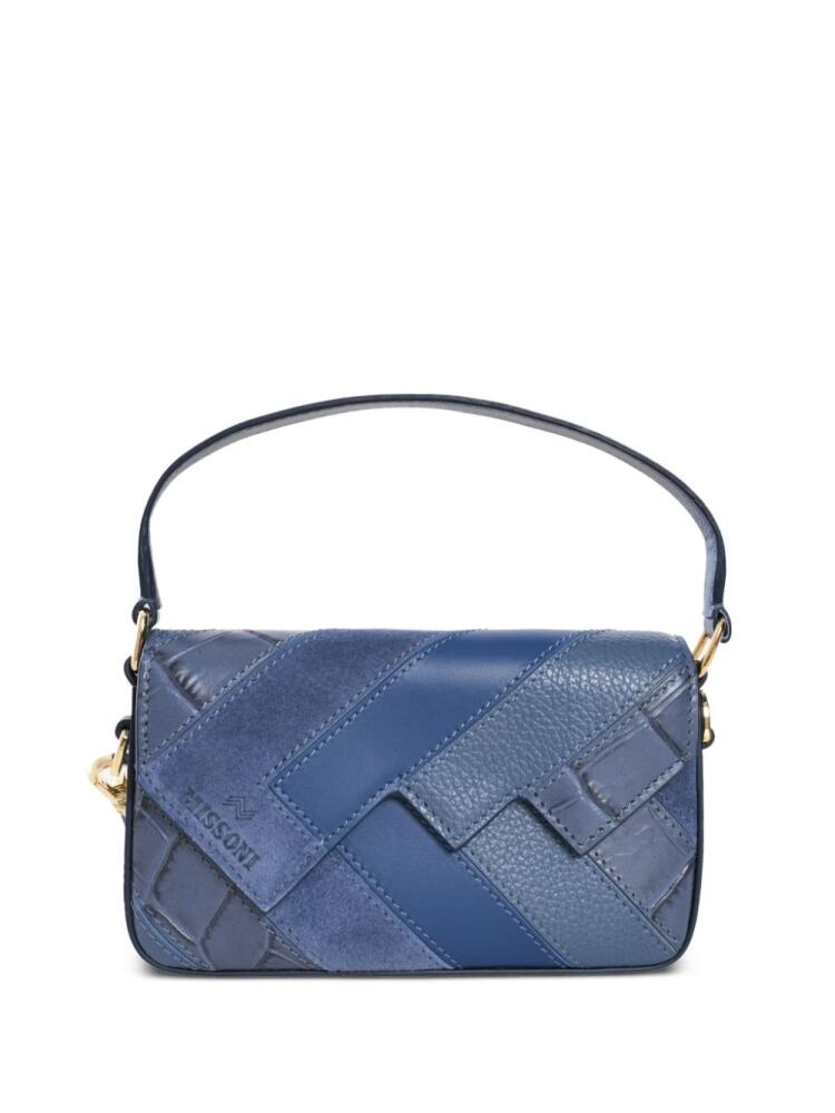 Missoni small wave shoulder bag - Blue Cover