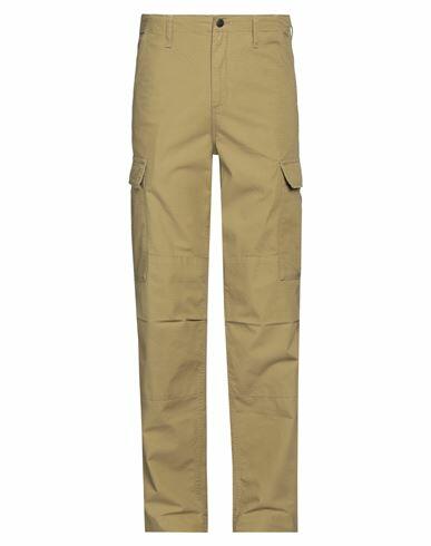 Carhartt Man Pants Military green Cotton Cover