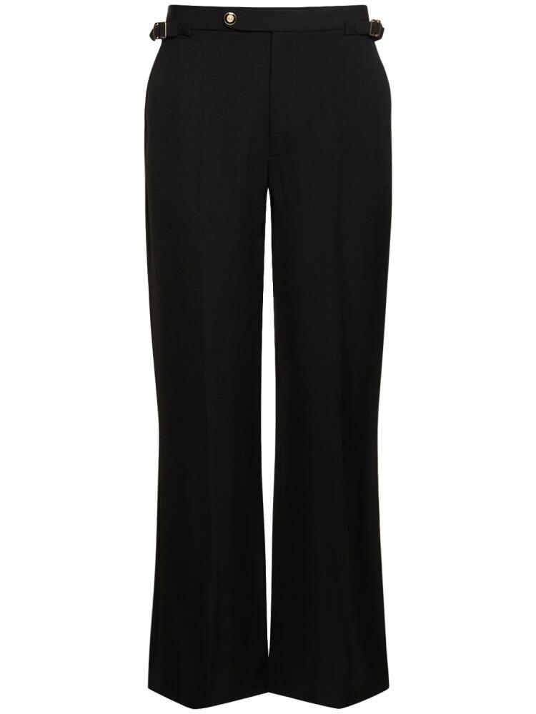 CASABLANCA Viscose & Silk Formal Straight Pants Cover