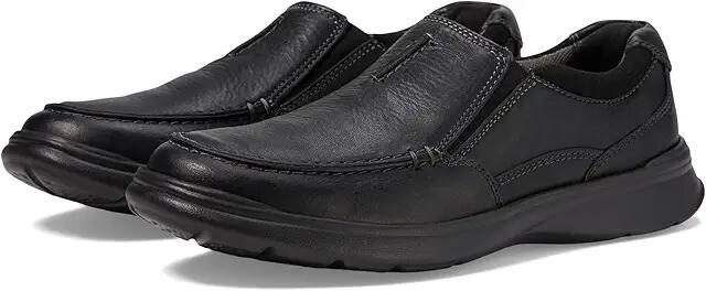 Clarks Cotrell Free (Black Oily Leather) Men's Shoes Cover